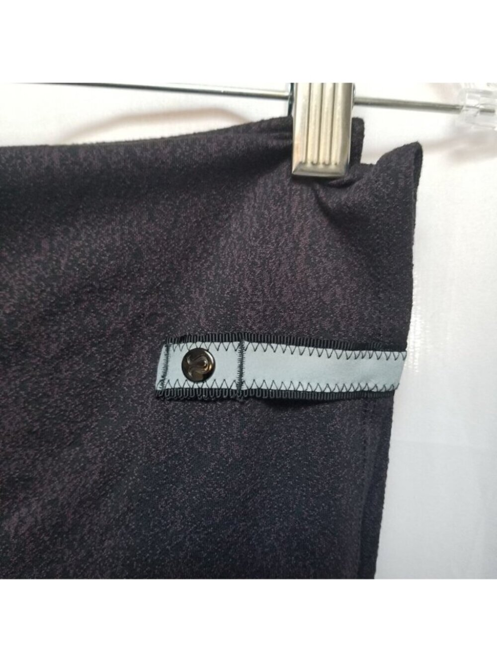 Lululemon Vinyasa Wrap Running Luon Spray Jacquard Black Cherry Black